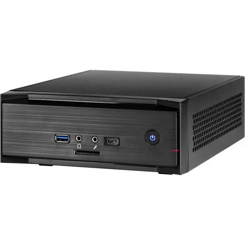Caixa Inter-Tech MW-01 II Mini-ITX, USB 3.0 (tipo A+C) preto, leitor de cartões (88881244)