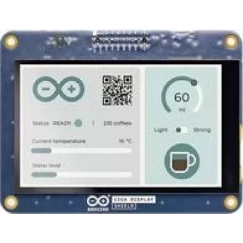 Monitor touchscreen Arduino GIGA Display Shield 10,1 cm (3,97 polegadas) 800 x 480 píxeis (ASX00039)