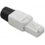 ROLINE Ficha RJ-45 montável em campo Cat.6A (Class EA), UTP, Branco (21.17.0324)