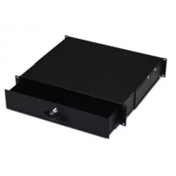 Gaveta para teclado com armazenamento de documentos Digitus DN-19 KEY-2U-SW