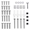 Suporte de TV de parede MACLEAN MC-781 para ecrãs de 66–177,8 cm (26–70 polegadas), inclinável -12–2°, VESA 100x100–400x400, carga máx. 45 kg, preto