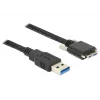 Cabo USB DeLOCK 83599 USB 3.2 Gen 1 3 m USB A Micro-USB B preto