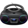 Denver TDB-212GR boombox DAB+ com leitor de CD, DAB+/FM, Bluetooth, USB, AUX, cinzento