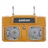 Escavadora modelo RC Amewi 22744 escala 1:64, motor elétrico, LiPo 200 mAh, para crianças a partir dos 6 anos