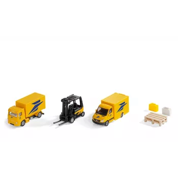 BLISTER conjunto de presente La Poste, veículo em miniatura