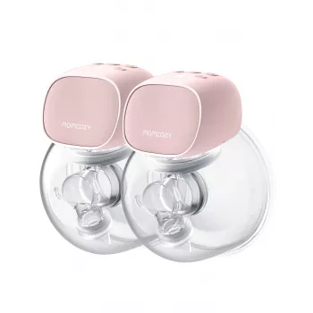 Bomba tira-leite elétrica dupla Momcozy S9 Pro rosa, 180 ml