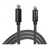 Good Connections Cabo de carregamento e dados USB 2.0 para iPhone/iPad/iPod conector USB-C para Lightning - O cabo de alta qualidade e oficialmente certificado pela Apple