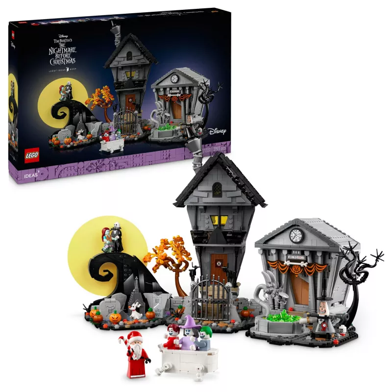 LEGO Ideas - Tim Burton's The Nightmare Before Christmas da Disney (21351)