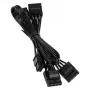 Cabo modular para fontes de alimentação Continuum 4× ficha Molex Kolink KL-CPL-MXC