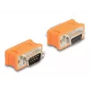 Adaptador DeLOCK D-Sub 9 CAN-Bus resistência 120 Ohm laranja