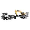 Conjunto Amewi 2 em 1 reboque e escavadora G836E/G041E 1:24 RTR