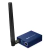 Bridge de rede PLANET HLB-100-EU868 802.11ah HaLow, antena externa, montagem na parede, azul, 94×70,3×26,2 mm