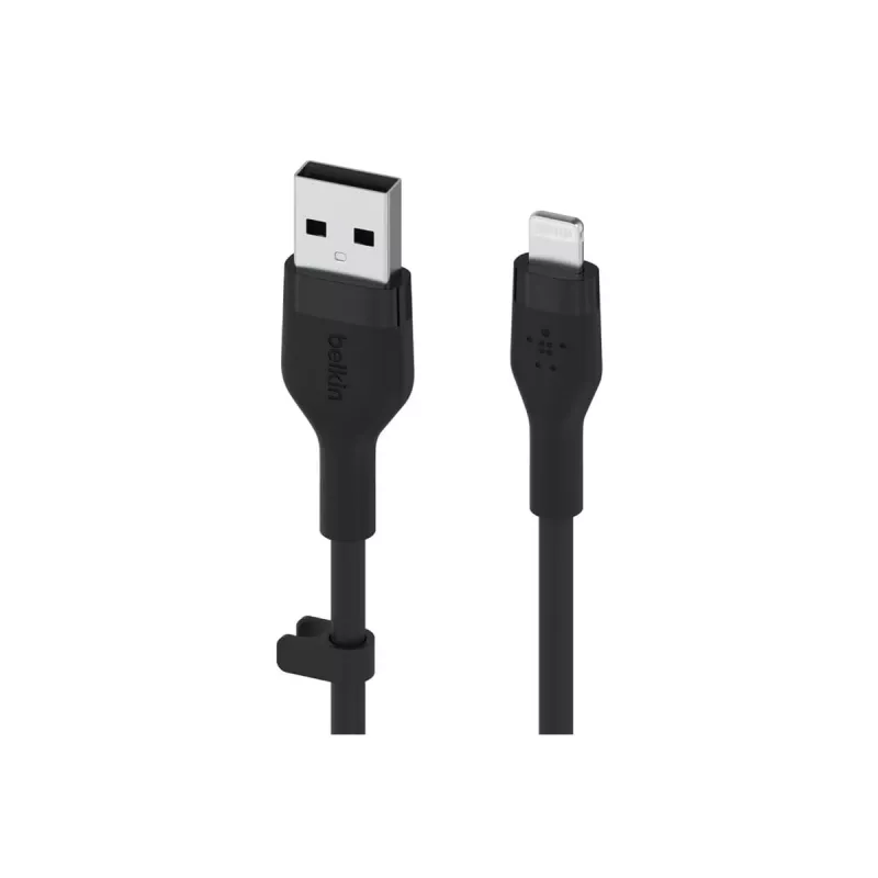 Belkin BOOST CHARGE Flex cabo USB-A para Lightning CAA008BT1MBK, 1 m, preto