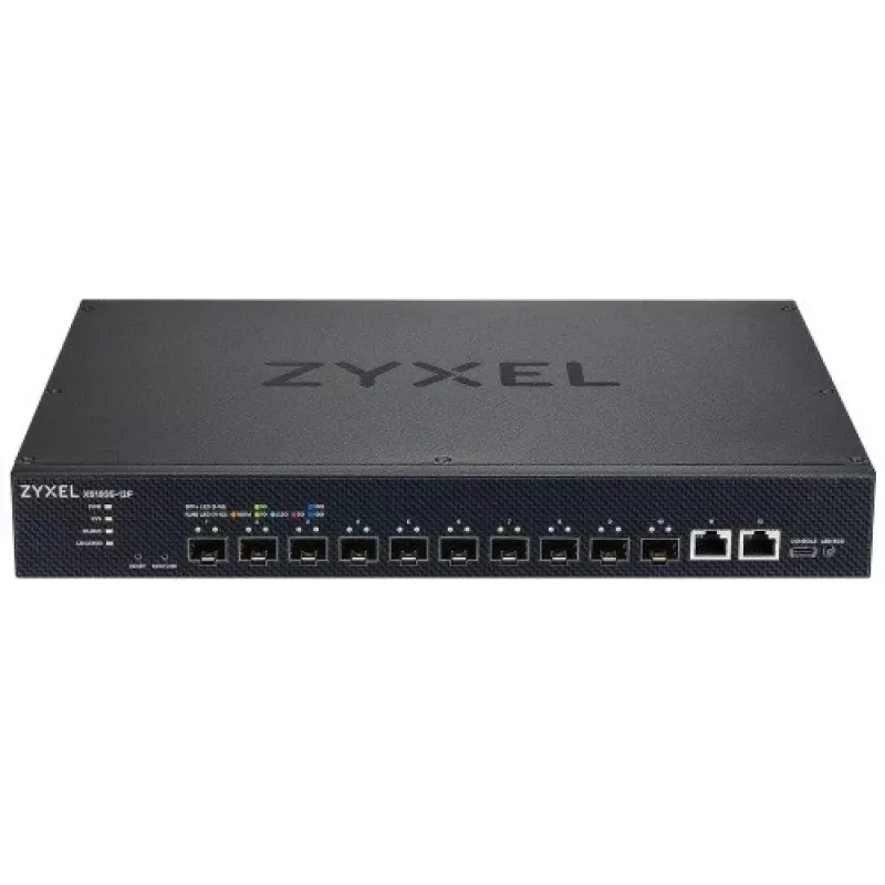 Switch de rede Zyxel XS1935-12F-ZZ0101F — 12 portas, Smart Managed, 10x 10G SFP+ e 2x 10G RJ45
