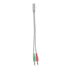 Auscultadores White Shark GH-2440 Parrot branco/cinzento