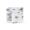 Ubiquiti UACC-Wave-AP-Micro-Mount suporte de montagem em poste para 4 Wave AP Micro, aço inoxidável, poste de 25–76 mm, branco