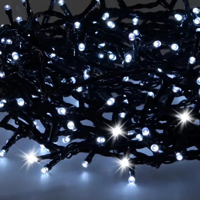 Conjunto de barras de luz LED Extralink 500L branco frio — comprimento 3 m + 25 m interior/exterior
