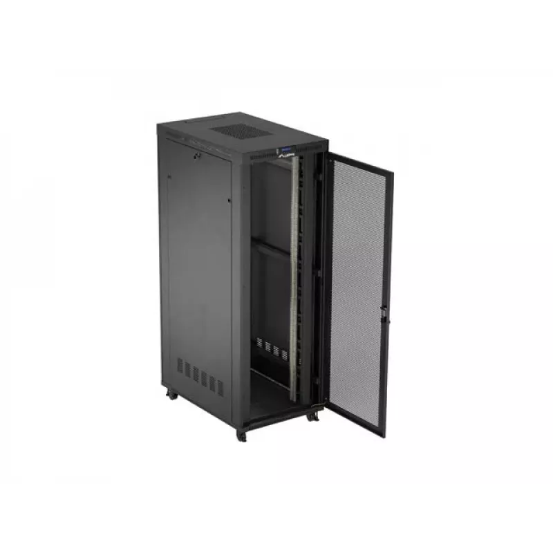 Armário rack LANBERG FF01-8247-23BL 47U armário autónomo, 2343×800×1200 mm, IP20, 165 kg, carga 1200 kg