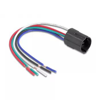 Delock 90793 conector fêmea para botão ou interruptor de 16 mm 5 pinos