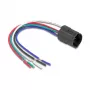 Delock 90793 Tomada para botão de pressão ou interruptor de 16 mm de 5 pinos