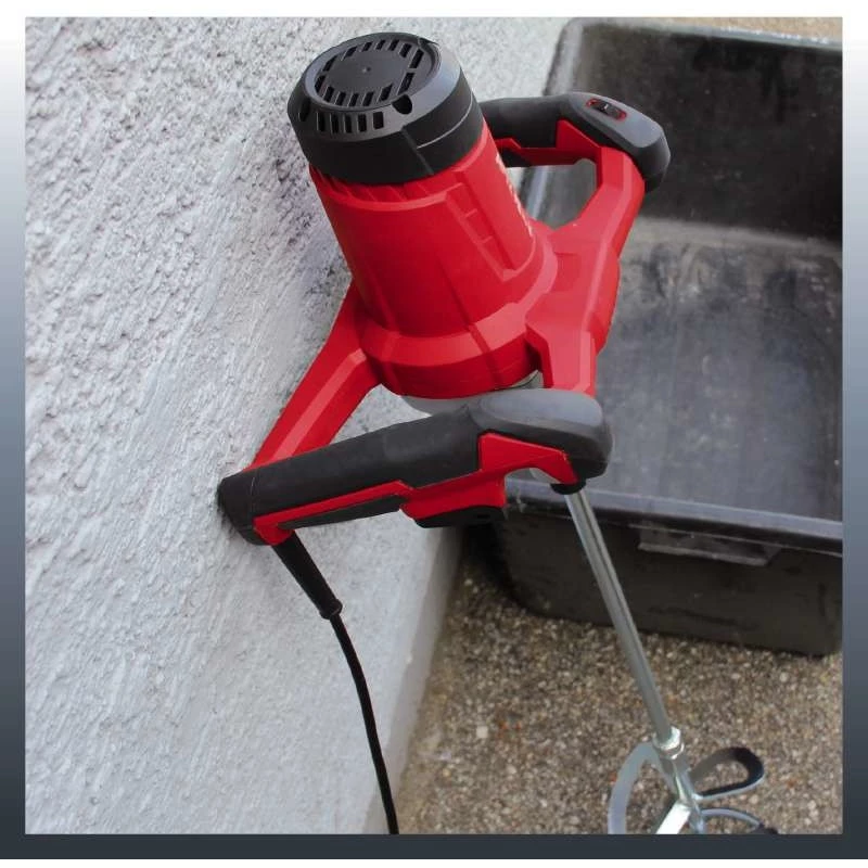 Einhell TE-MX 1600-2 CE - argamassa - cor - pó - preto - vermelho - M14 - ergonómico - 750 RPM - 1600 W