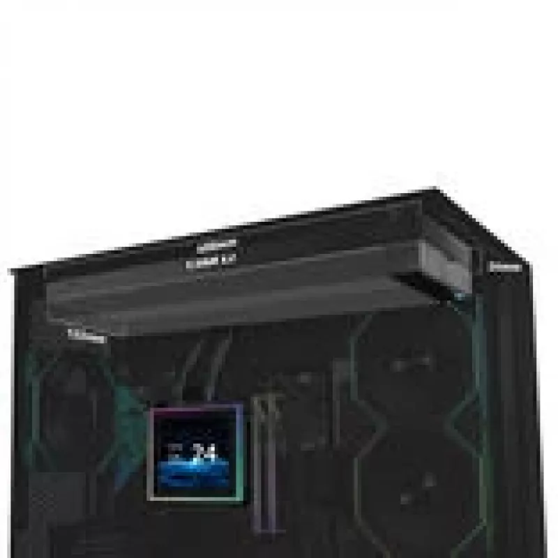 Refrigeração líquida AiO Lian Li HydroShift II LCD-S 360mm — ecrã LCD RGB, sem ventoinhas