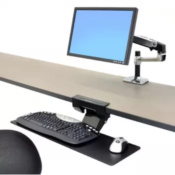 Braço de teclado para secretária Ergotron Neo-Flex 97-582-009 Preto