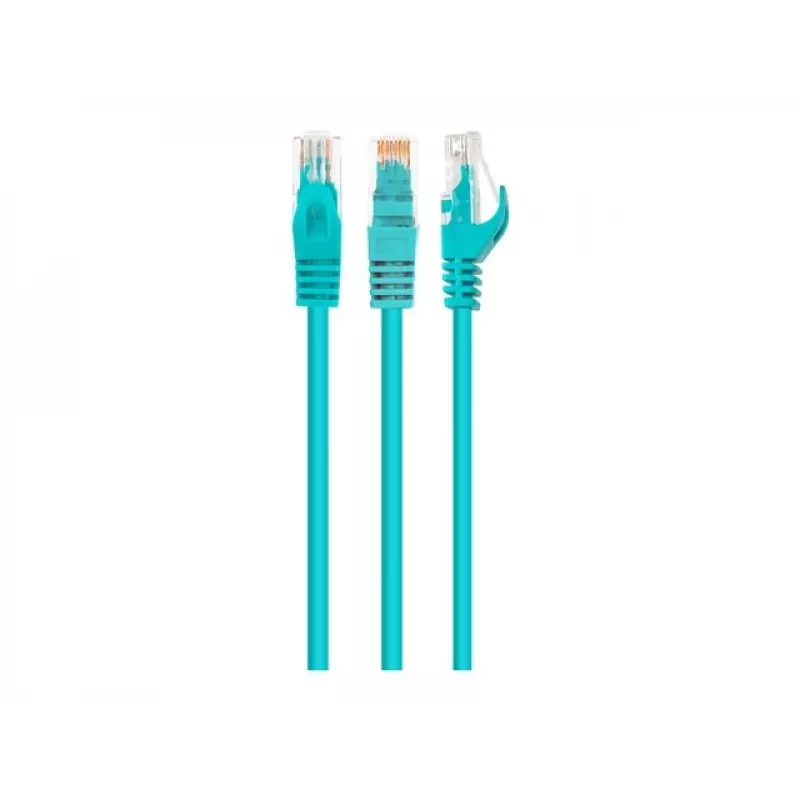 Cabo de rede GEMBIRD Cat6 U/UTP (UTP) PP6U-1.5M/G — 1,5 m, RJ-45 para RJ-45, verde