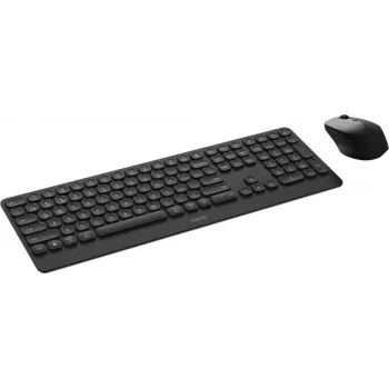 Conjunto de teclado e rato RAPOO 9390M — design compacto sem fios, conjunto combinado