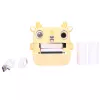 Impressora de recibos térmica Extralink EPP-006 com 3 rolos de papel térmico amarelo