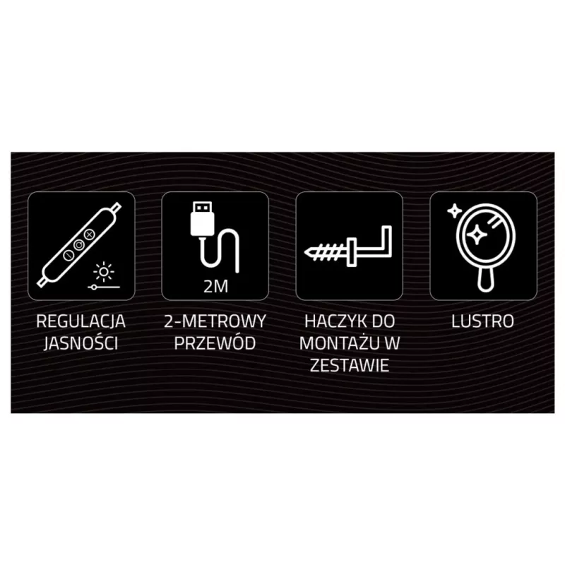 Luz de espelho LED Neon MANTA MASNL129WH — gato com laço, destaque neon decorativo