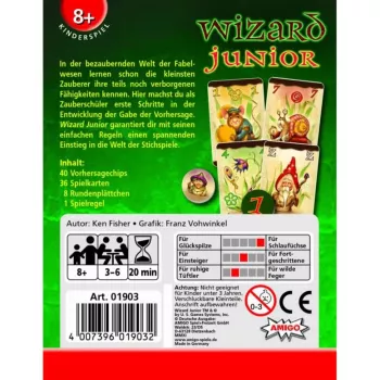 Wizard Junior, jogo de cartas