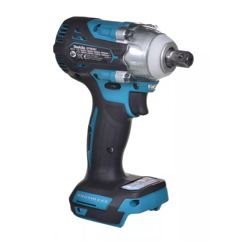 Chave de impacto sem fios MAKITA DTW301Z 1/2 18V preto, azul
