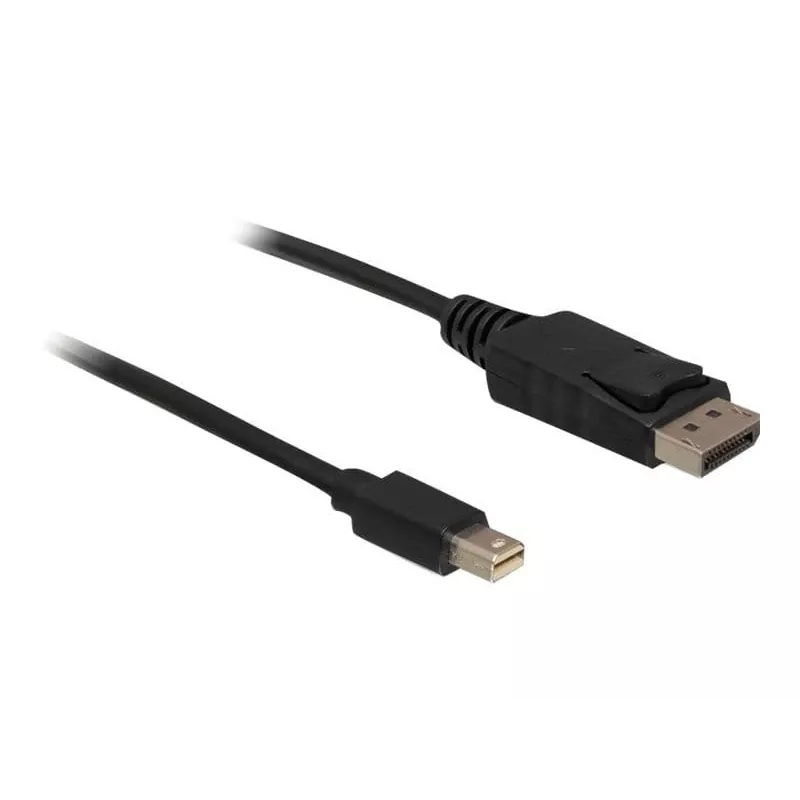 Cabo Mini DP/DP 1.2 DeLOCK 82438 2 m preto