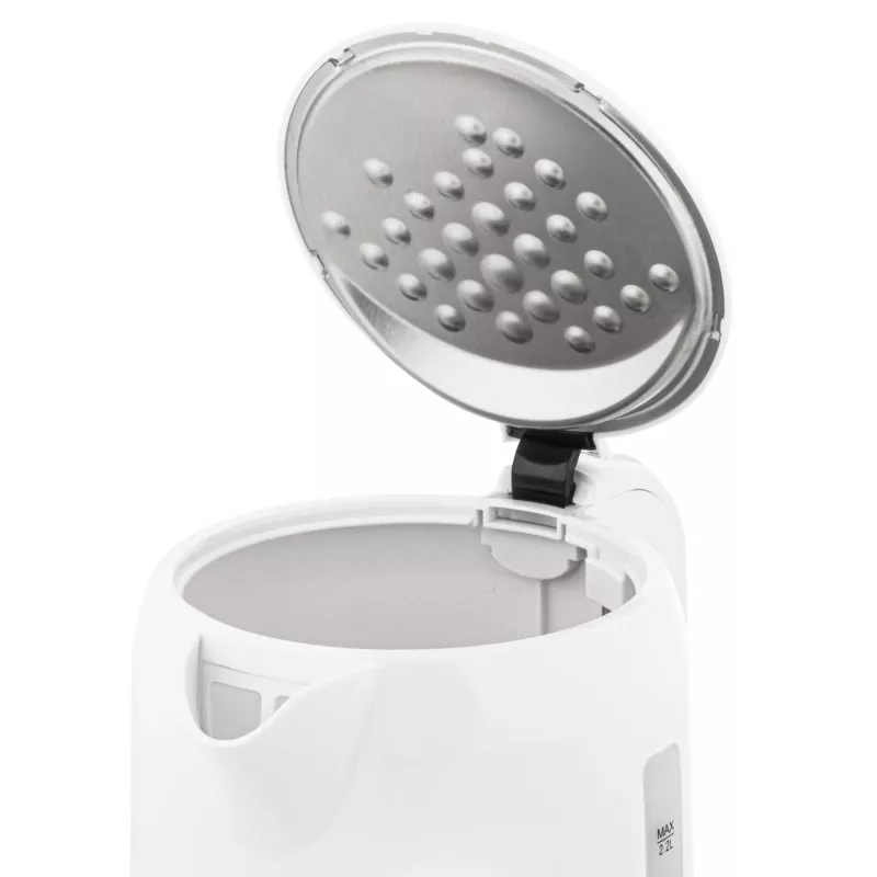 Chaleira elétrica Adler | AD 1386 | Elétrica | 1850 W | 2,2 L | Plástico | Base rotativa 360° | Branco
