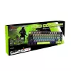 Teclado mecânico MEDIA-TECH MT1260 Red Core MX60, fator de forma 60%, interruptores CHERRY MX Red, iluminação RGB, USB, verde