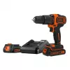 Berbequim Black & Decker BDCHD18K1B2-QW 1400 rpm