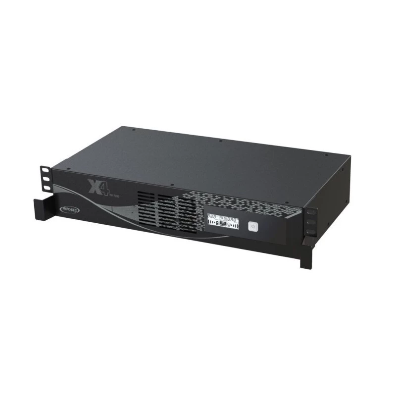Unidade de alimentação ininterrupta UPS Infosec X4 1000 RM Plus 1 kVA 600 W 10 saídas AC