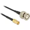 Cabo de antena DELOCK ficha BNC > ficha SMB RG-174 2 m