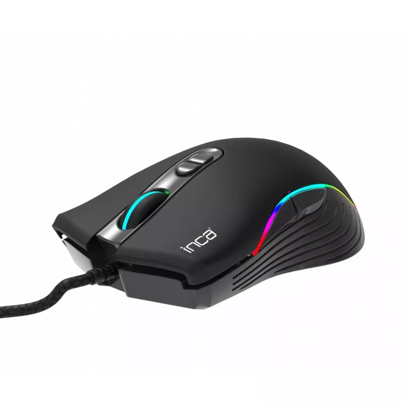 Rato gaming INCA IMG-GT15 4800 DPI, RGB, 7 botões, USB, SW Retail