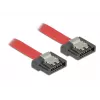 Cabo SATA DeLOCK 0,3 m SATA III 7 pinos vermelho