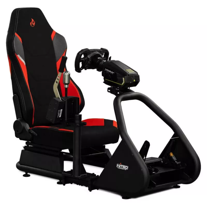 Cadeira gaming Nitro Concepts S-Racer GAZU-1012 – ergonómica, braços ajustáveis