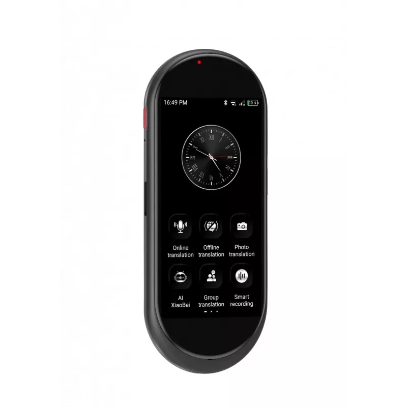 Tradutor de voz portátil MAXCOM MT100 4G, tradução de voz multilingue, dispositivo de mão compacto