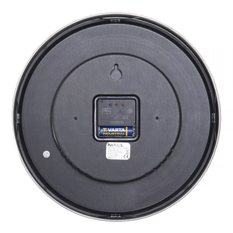 Relógio de parede MAUL MAULpilot - AA - 1,5 V - alumínio - branco - alumínio - vidro - 30 cm (9063308)