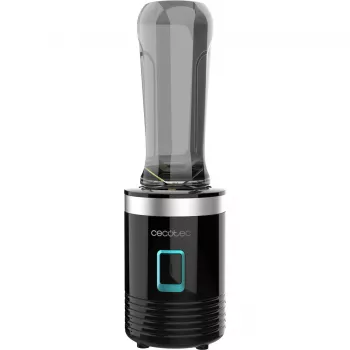 Cecotec Power Titanium 350 EasyGo liquidificadora, 350 W, 2 copos de 600 ml, preto