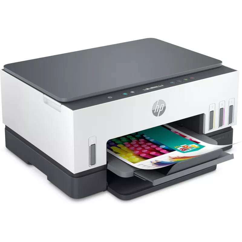 Impressora multifunções HP Smart Tank 670 — Thermal Inkjet, cor, A4, Wi‑Fi/Bluetooth, duplex, 4800x1200 DPI