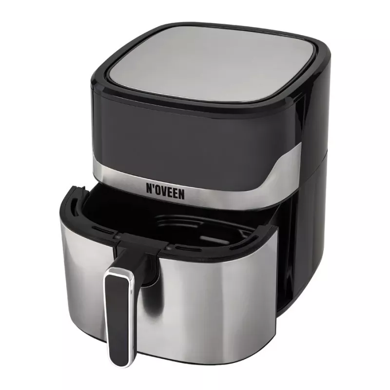 Fritadeira de ar quente NOVEEN AF550 — capacidade 6,5 l, 1600 W, até 200°C, 8 programas