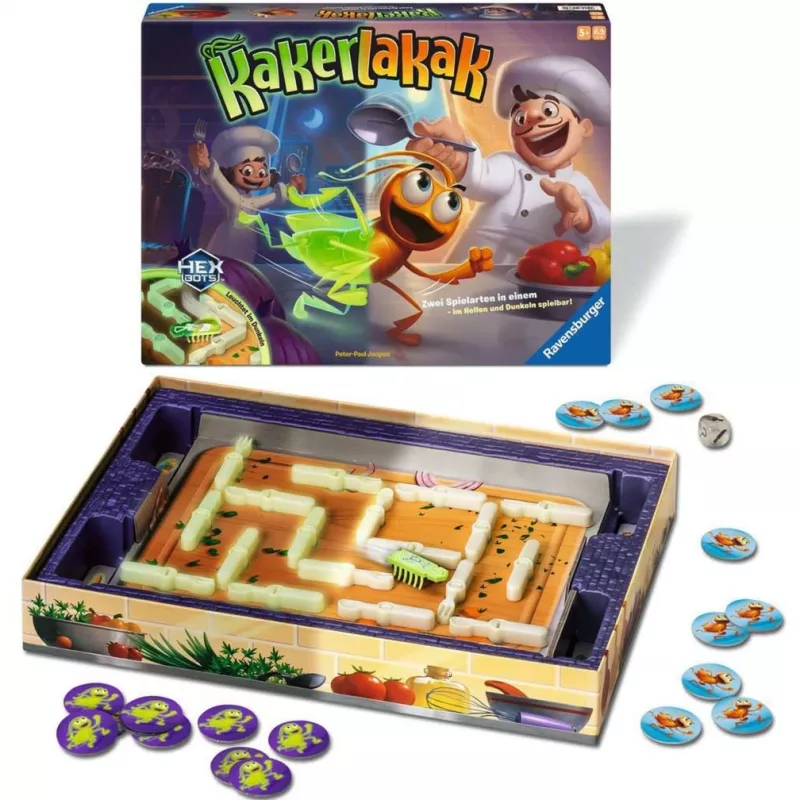 Kakerlakak Glow in the Dark, jogo de tabuleiro