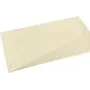 Herlitz 10838464 Tiras separadoras de cartolina manila, trapezoidais, A4, perfuradas, 120 x 230 mm, camurça