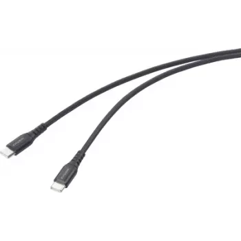 Cabo USB Renkforce RF-6872330 preto